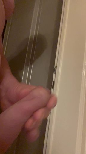 Standing masturbates