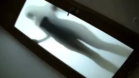 Shaved French doll eats cum after hot cock-riding session