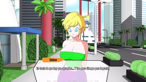 Hybrid Eroventures - The First Date with Erasa, Videl&#039;s Busty Friend