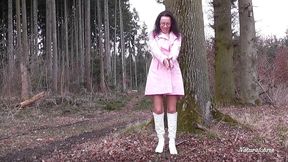 Anal whore in the woods