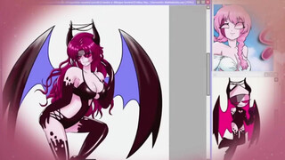 Speed Paint - Sarvente in swimsuit