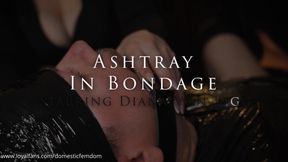 Ashtray in Bondage – Smoking with Diana Von Rigg