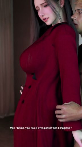 A Desperate Wife Makes a Deal with Her Boss to Save Her Husband - 3D Animation 4K   Clip 1