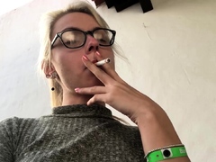 Sockjob by a Beautiful Blonde Foot Fetish ne