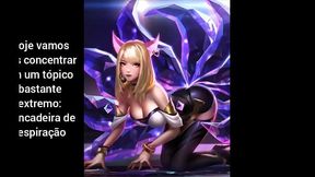 JOI HENTAI BR PT AHRI BRINCADEIRA DA RESPIRA&Ccedil_&Atilde_O