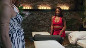 Leilani Li, Ariel Demure And Avery Jane - Bolstered And Pampered