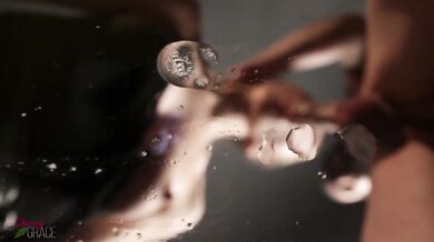 Very WET Blowjob with MASSIVE Oral Creampie (Nice Angles)