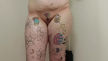 Getting Soaking WET!!! Getting nice and Soapy :) BiG Natural Tits!!! Dripping Wet Pussy !!!