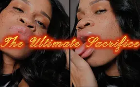 The Ultimate Sacrifice- Ebony Femdom Goddess Rosie Reed Cum Eating Instruction Homewrecking Mesmerize