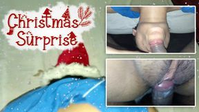 Virgin Bhabhi's X-mas gift: a creampie Christmas booty-fuck fest.