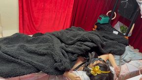 Yor Black outfit boob and belly expansion 72inch