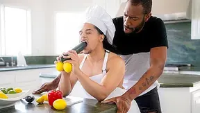 Armond Rizzo & August Alexander - Steamy Kitchen Sex - Noir Gay Porn