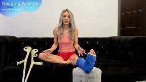 How I broke my ankle, by Naughty Adeline
