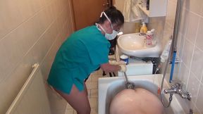 The great washing day - Extreme femdom fisting