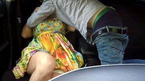 Russian MILF Alina Tumanova gives a hot blowjob in exchange for a