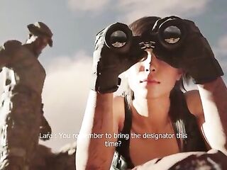 Polygonal Lara Croft