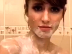 Brunette Solo Webcam Masturbation