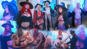 WitchPunsch: An Unbelievable Group Fling with Big Cock & Creampie