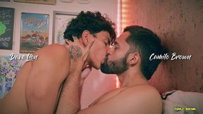 big cock bareback anal creampie camilo brown fucking beautiful dave lion