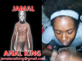 JAMAL BUSTED A NUT ON HER Ethiopian FACE