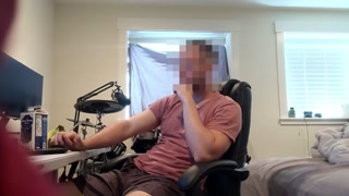 Catching my straight roommate after the gym