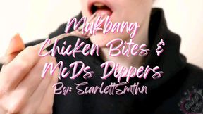 Mukbang Chicken Bites and McDs Dippers