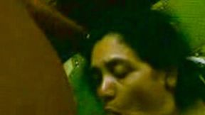 Ugly big bottomed dark skinned mature wifey sucks dick and gets poked mish