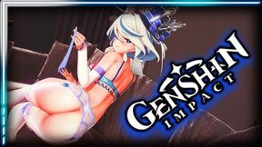 Unleash the Ultimate Cute Ass&#x1F351; SEX! Genshin Anime Hentai Porn R34 Virtual Real Hydro Archon Focalor - The Perfect Combination of Power and Beauty