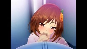 Miracle Bitch Idol Rides 3D Hentai Dick With Seductive Moans