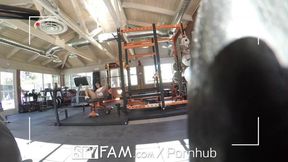 Step Sis Catches Wimpy Step Bro Peeping On Her Masturbating (Emily Willis)