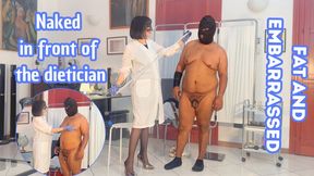Cleo Domina- Naked in front of the dietician - Fat and Embarrassed