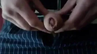 Amateur Twink Solo Masturbation with Big Cumshot
