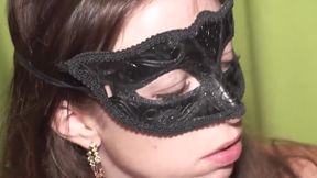 Busty Slut Steffi Blows Two Massive Cocks