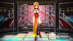 mmd r18 Riho Poker Face casino 3d hentai