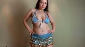 belly dancing in special clothing