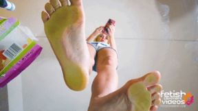 You live under my feet - my human floor ( Giantess POV Views with Princess Serena ) - FULL HD wmv