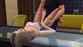 I CALL AN ESCORT AT HOME (4D BINAURAL ASMR) /SIMS 4/