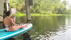 Hilarious GF gives sloppy blowjob and bangs in a hot car