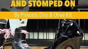 Tinies Get Crushed And Stomped On By Princess Diss Olive Kit
