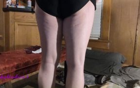 Daphne Dressing Room Panty Tease Black Minidress
