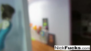 Rough Gonzo sex with Asian Hottie Mia Lelalni and Nick