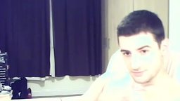 European Guy Rubs One out