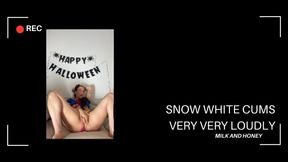 Watch snow white orgasm VERY VERY LOUDLY!!!