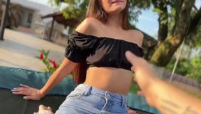 Fucking with an outdoor friend