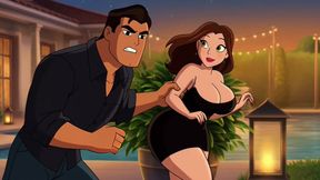 Blind Kiss at Party Ignites Burning Desire and Leads to Steamy Night with My Hot Curvy Roommate Ai Generated