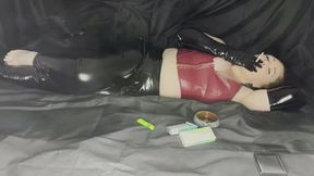 Gloved Relaxation with a Virginia Slim