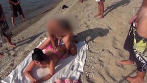 Cum Party On The Beach! My Asshole Is There For Everyone! - Alexandra Wett