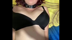 Pregnant teen with big tits in POV doggystyle