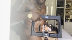 CAUGHT DADDY BLACK FUCKING SEXY TATTED MAN