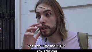 Raw pounding: latino kurt cobain doppelganger pays for anal, cumshot and pov action with hung cameraman